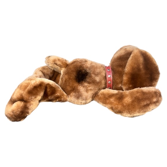 GRAPHICS INTERNATIONAL BROWN PUPPY DOG STUFFED ANIMAL PLUSH TOY 1983 17” Inches - Picture 6 of 8